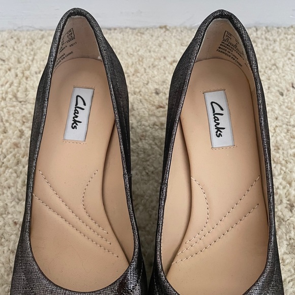 Clarks Grace Isabella block heel work shoes - Picture 4 of 5